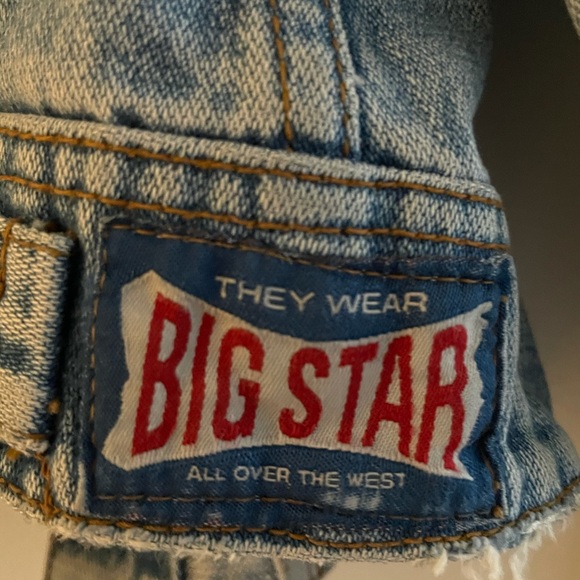 Vintage Fitted Big Star Denim jacket - Picture 3 of 3